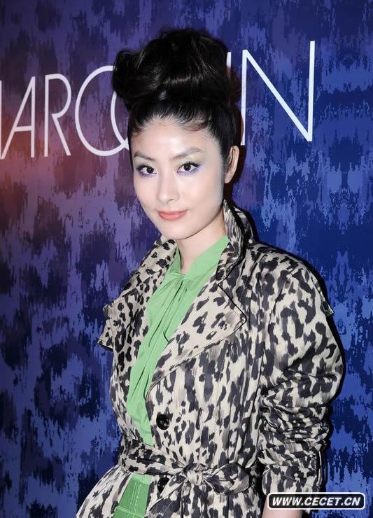 陳慧琳豹紋裝貴氣走秀