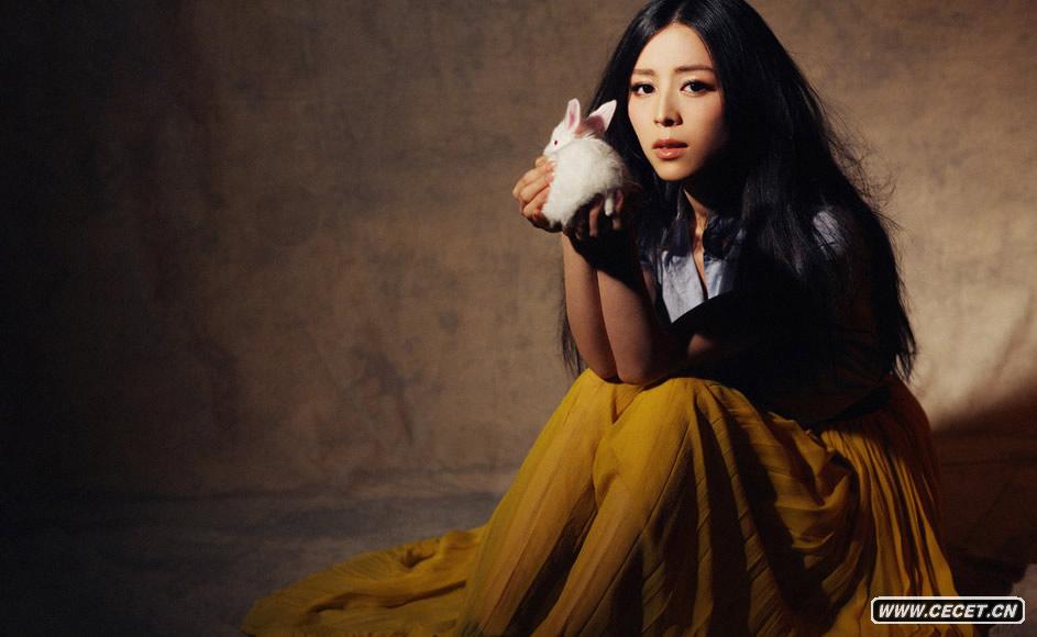 張靜初復古大片曝光