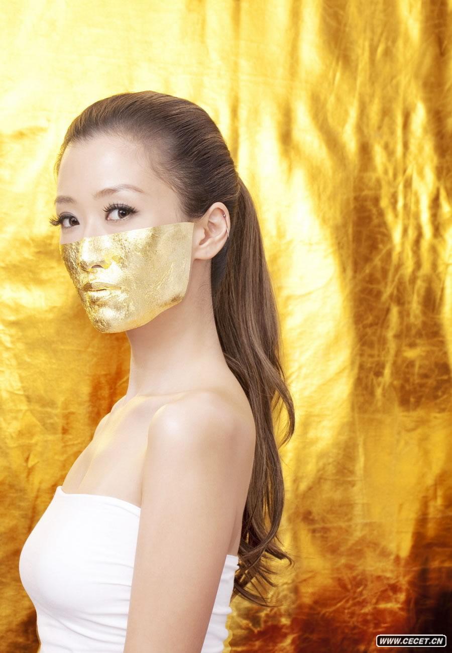 謝婷婷上海代言秀性感