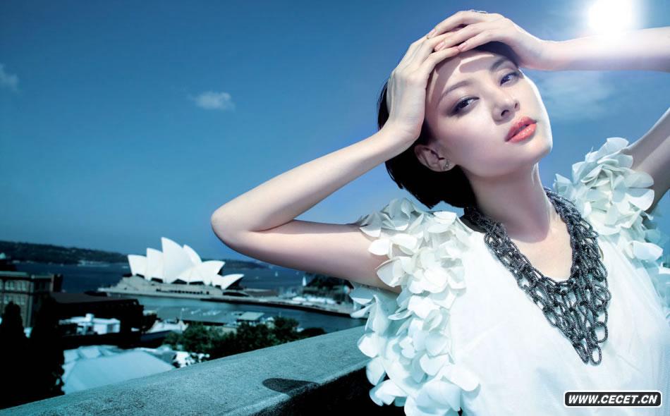 孫儷春裝大片變身空姐