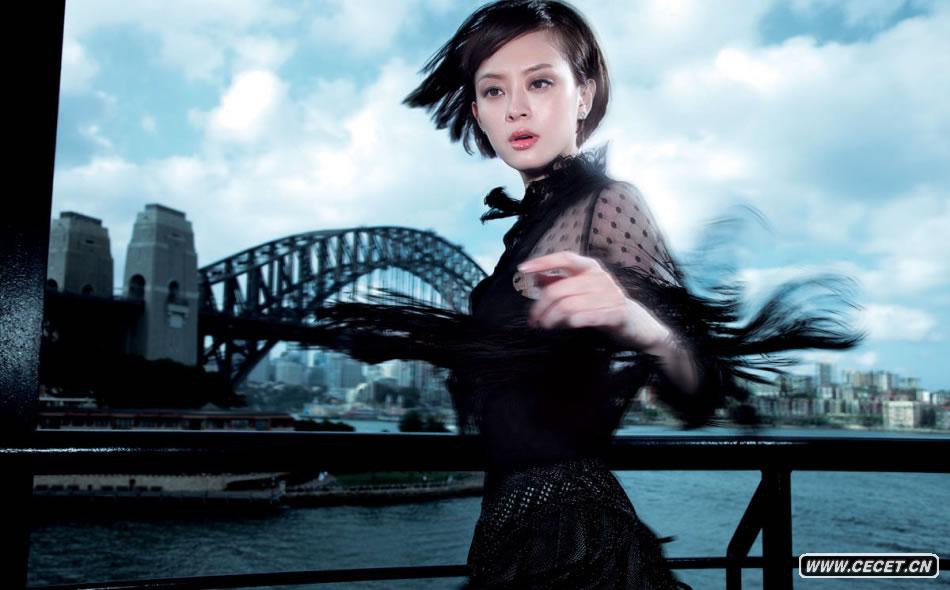 孫儷春裝大片變身空姐