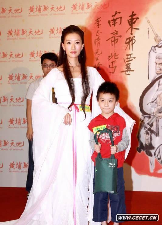 謝婷婷古裝扮小龍女