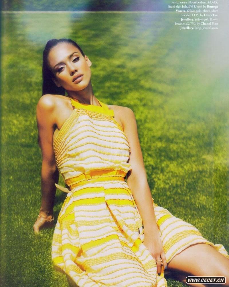 杰西卡-阿爾芭身段窈窕