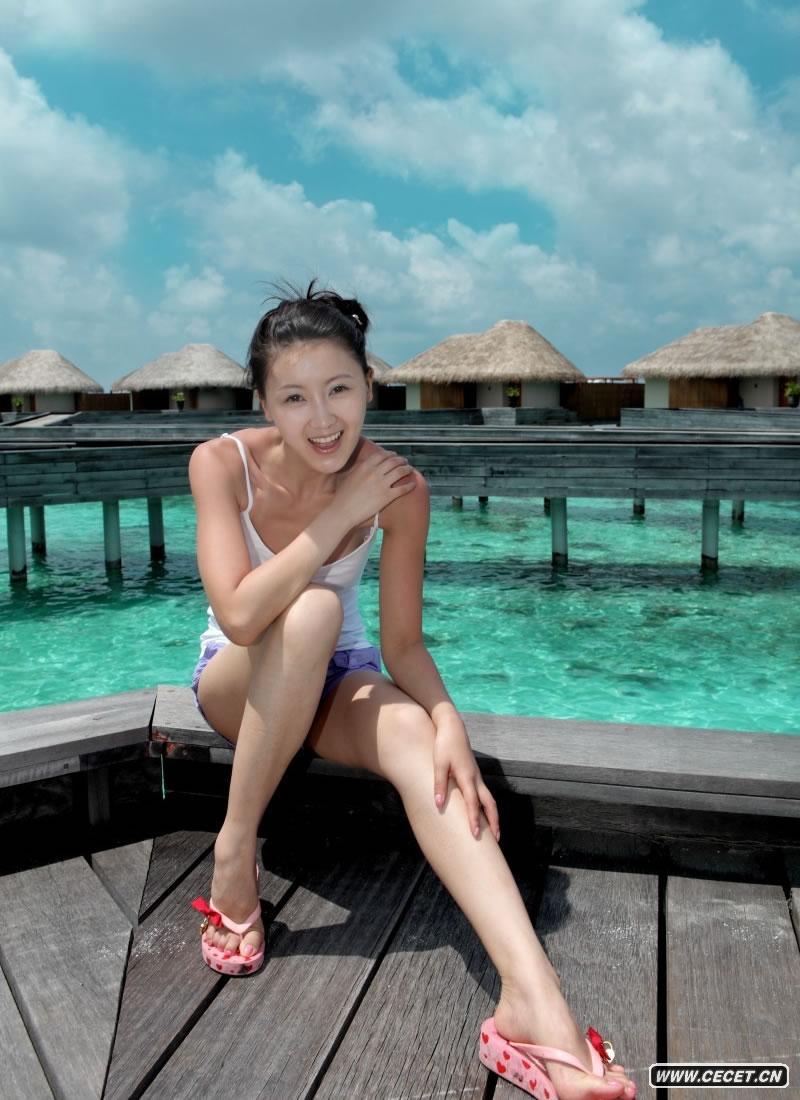 甘薇夏日清涼寫(xiě)真曝光