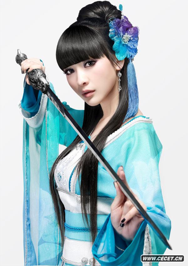 柳巖古裝出鏡宛如仙子