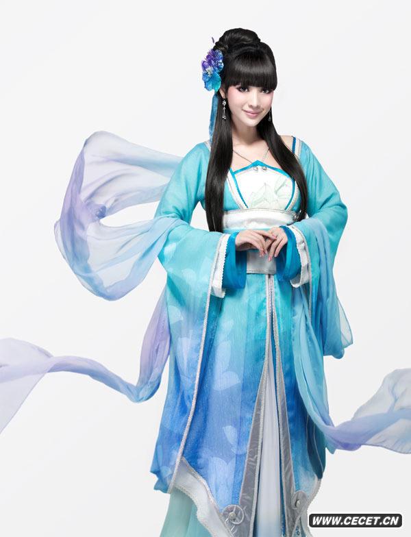 柳巖古裝出鏡宛如仙子