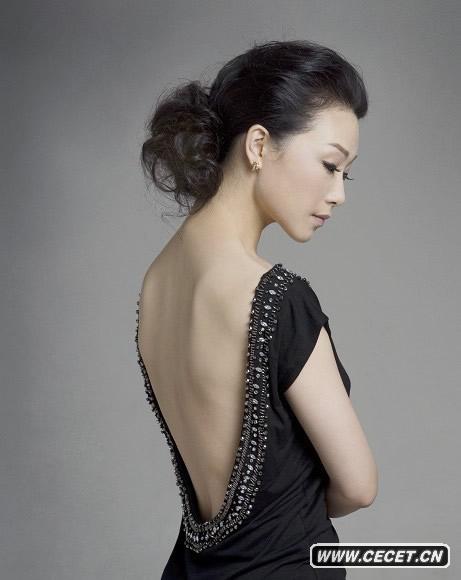 呂薇拍美艷大片秀性感