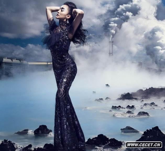 周迅嫵媚登雜志封面