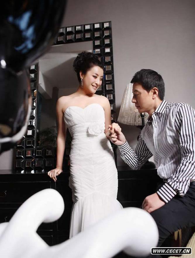 于洋王雅捷拍婚紗寫(xiě)真