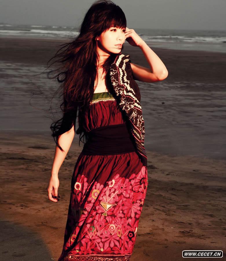 阿Sa寫(xiě)真笑顏如花