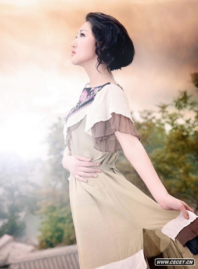 李依馨寫(xiě)真秀民族風(fēng)情