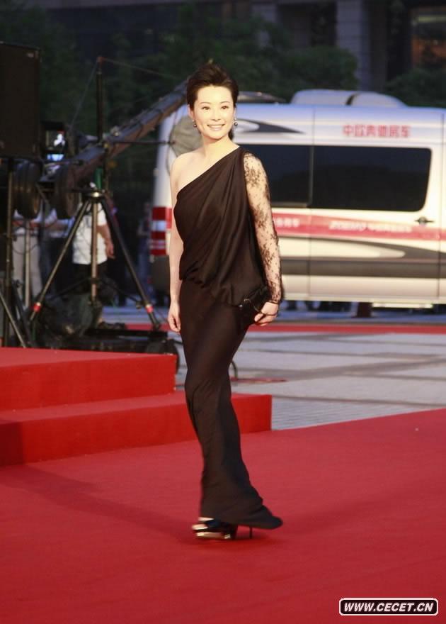 袁立現身紅毯高貴動(dòng)人