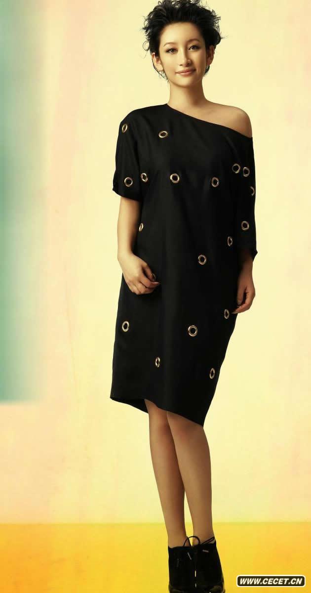 秦海璐大片顯時(shí)尚優(yōu)雅