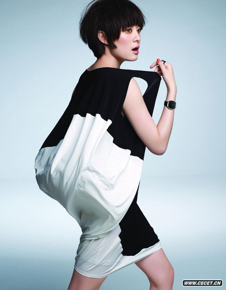 孫儷拍時(shí)尚大片