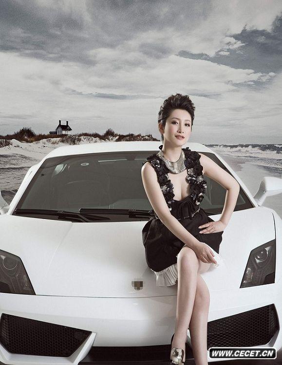 秦海璐登汽車(chē)雜志封面