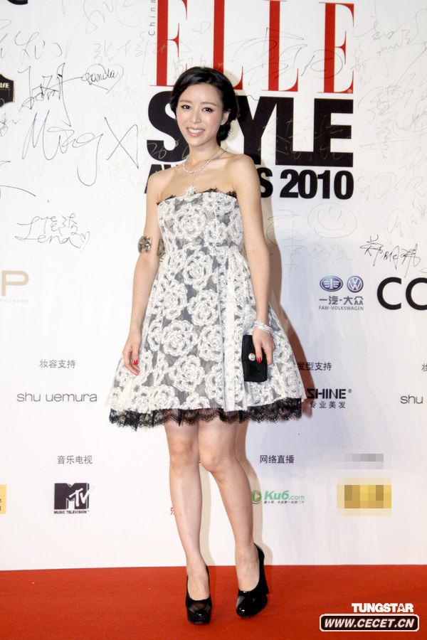 張靜初小洋裝甜美可人