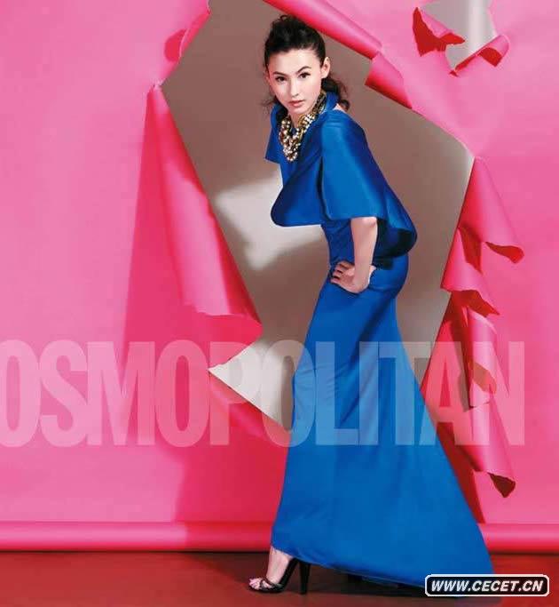 張柏芝寫(xiě)真做最俏辣媽