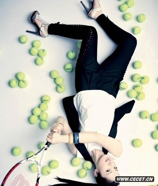 董璇新寫(xiě)真大走中性風(fēng)