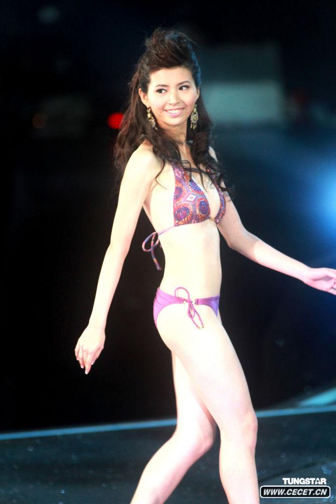 香港小姐展示泳裝