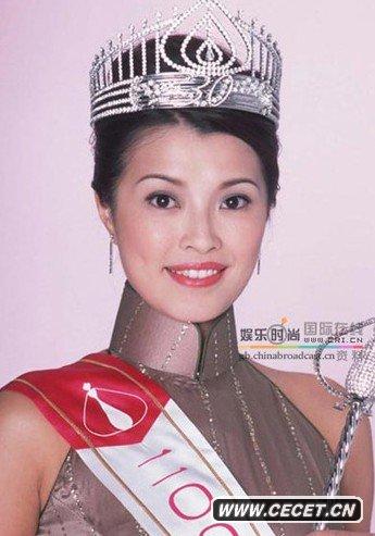 2002年香港小姐冠軍:林敏俐