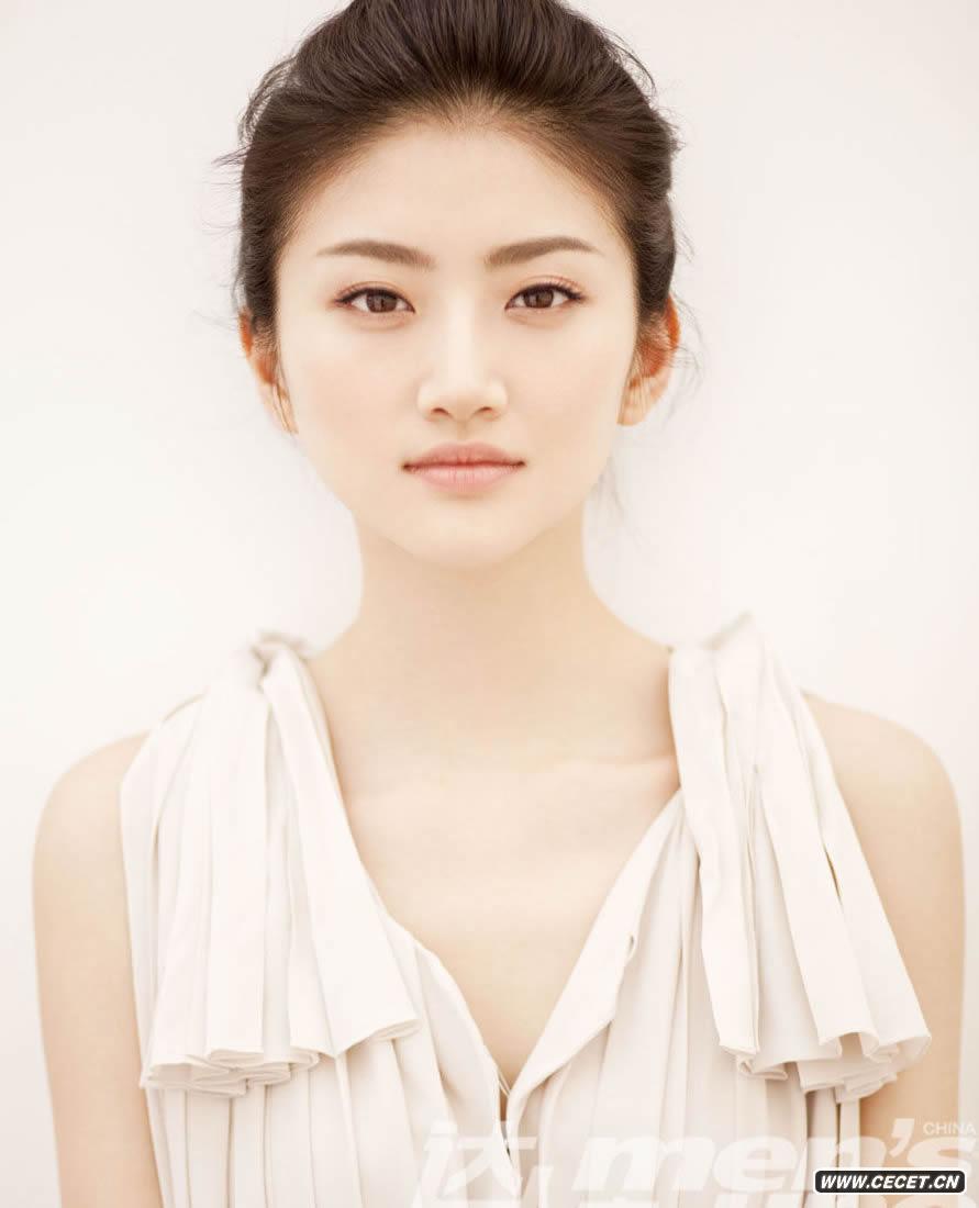 景甜清新寫(xiě)真眉目如畫(huà)