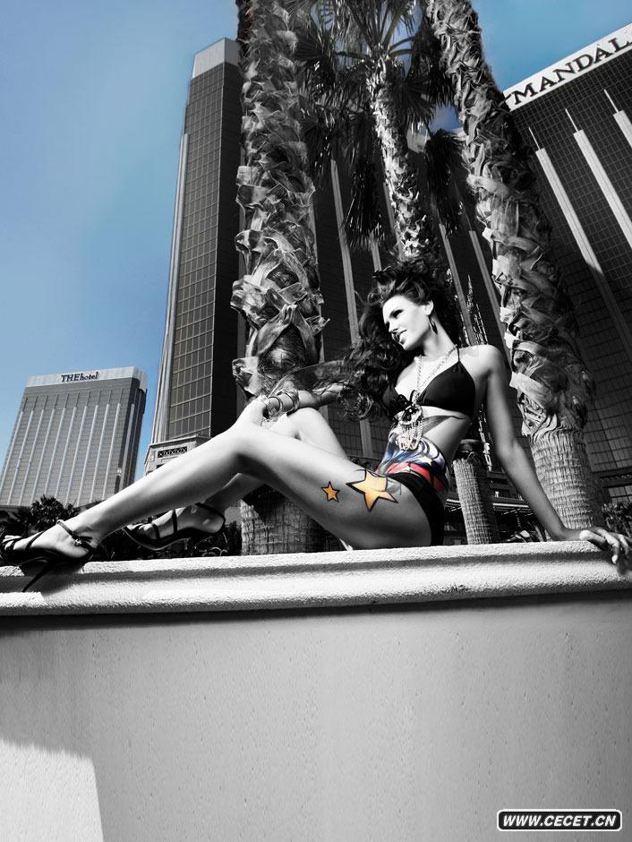 2010環(huán)球小姐人體彩繪