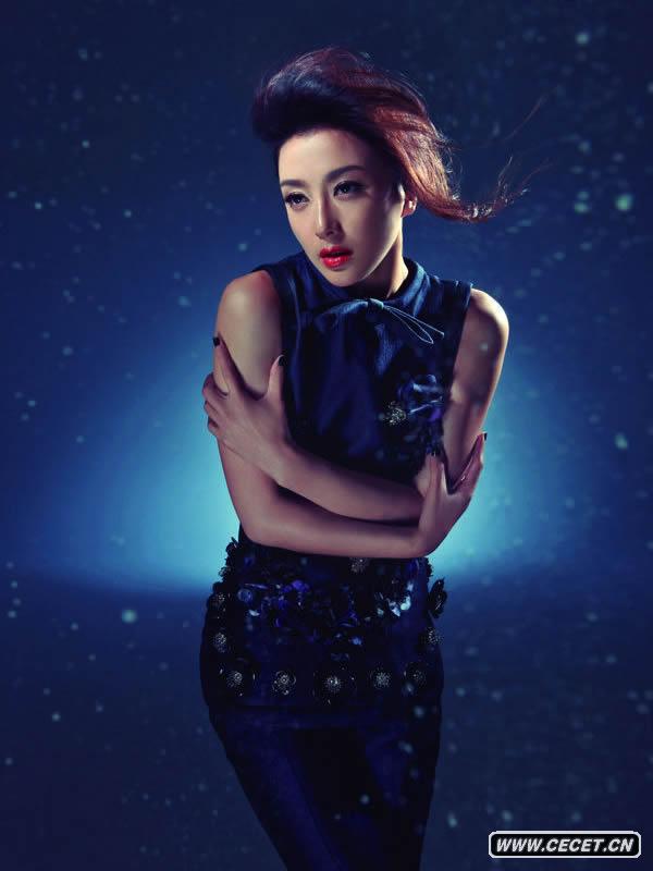 秦嵐變冰雪女王登封面