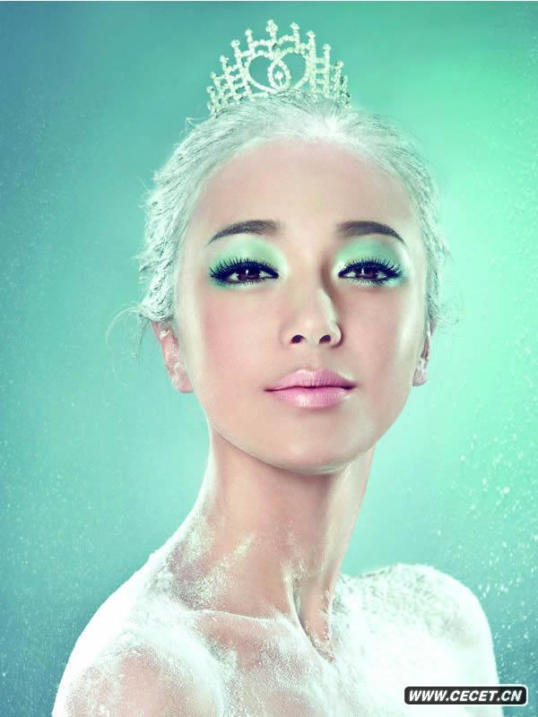 秦嵐變冰雪女王登封面