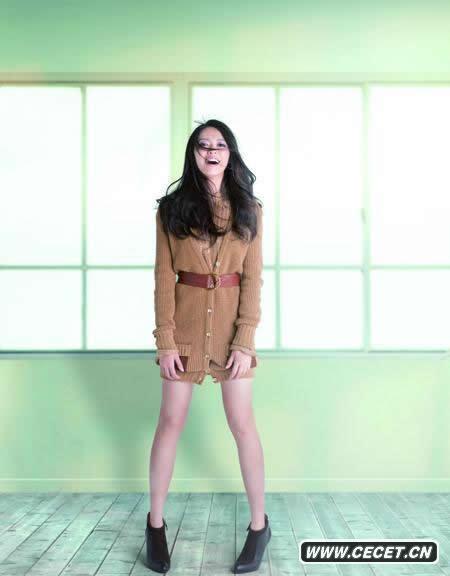 姚晨登時(shí)尚雜志封面