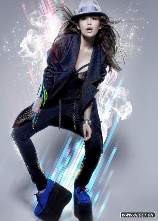 蕭亞軒腳踩20公分鞋