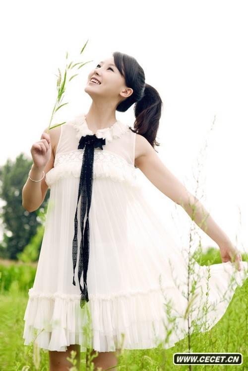 甘薇夏日綠色寫(xiě)真