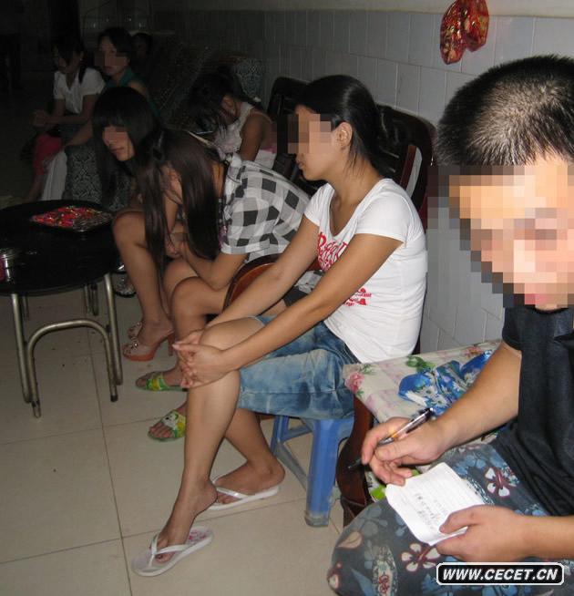 南寧警方重拳掃黃