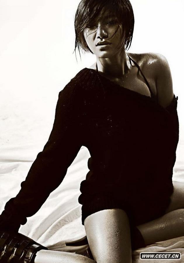 江映蓉演繹濕身誘惑