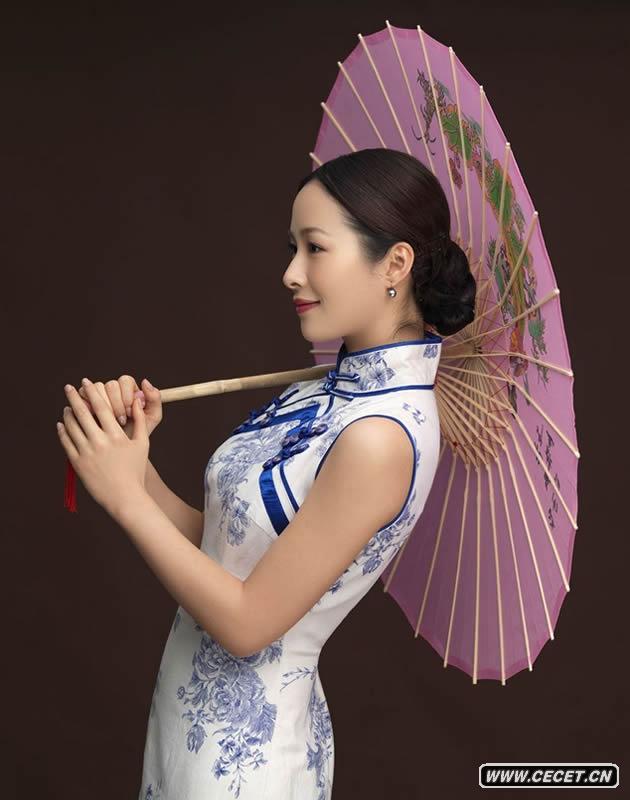 江一燕中秋佳節拍寫(xiě)真