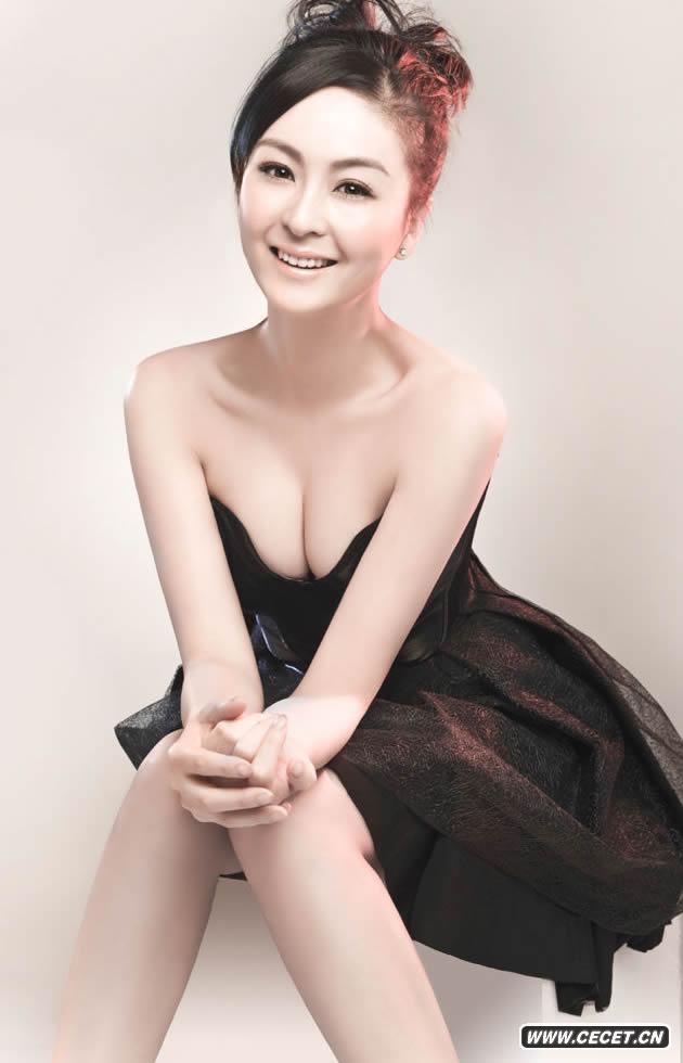 戴嬌倩最新禮服寫(xiě)真