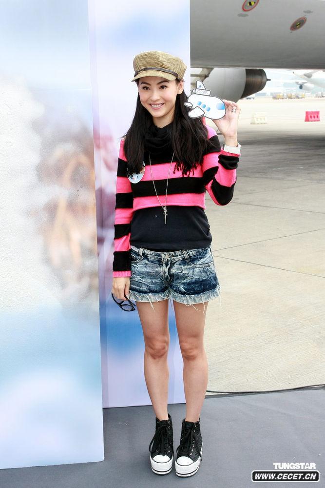 張柏芝產(chǎn)后瘦身容光煥發(fā)