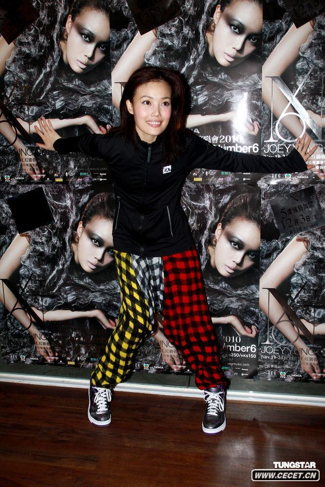 容祖兒為演唱會(huì )彩排