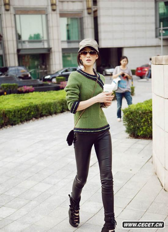 陳燃的綠色系秋季