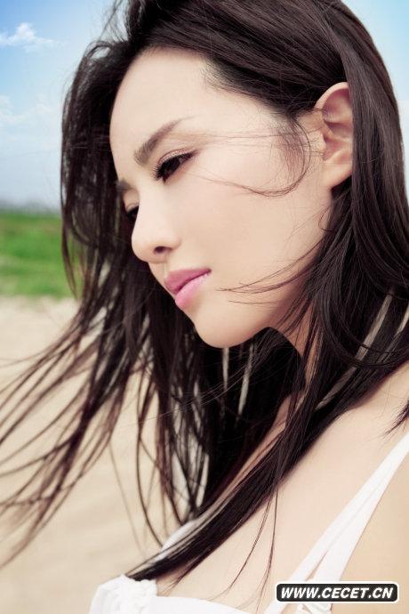 孟茜碧海藍天清新寫(xiě)真