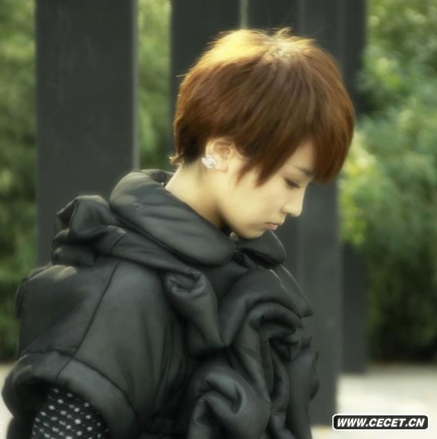 謝楠文藝造型全新亮相