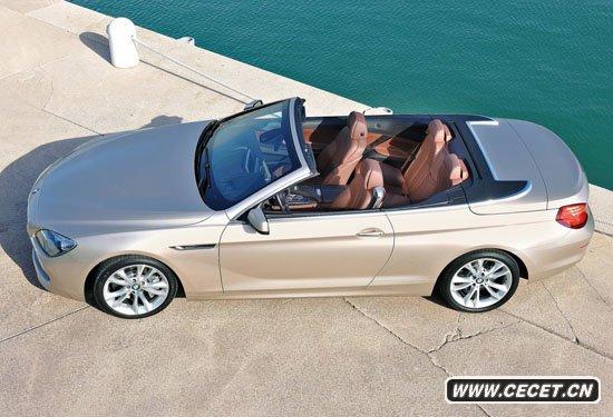 首推650i車(chē)型 官圖詳解寶馬新一代6系敞篷車(chē)