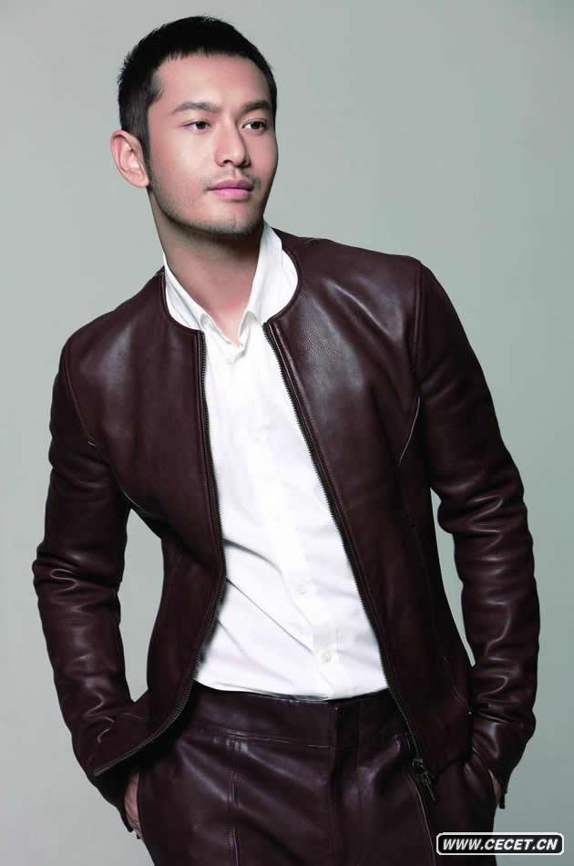 黃曉明拍雜志封面照