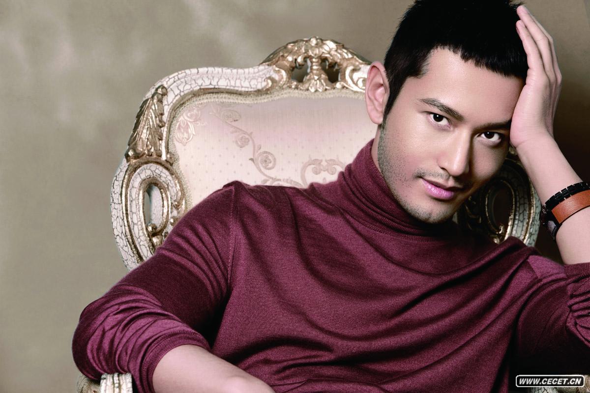 黃曉明登國際時(shí)尚女刊