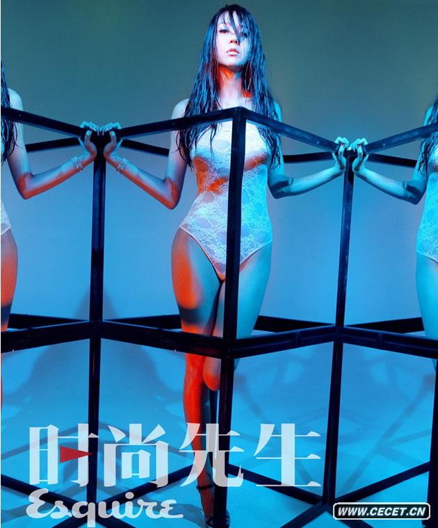 周韋彤拍攝《時(shí)尚先生》寫(xiě)真