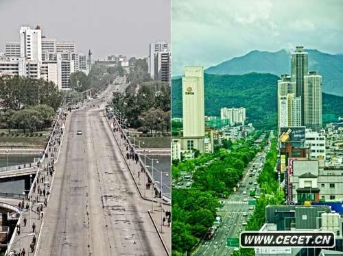 朝鮮韓國民眾生活對比