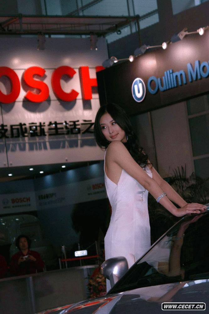 獸獸翟凌車(chē)展靚照