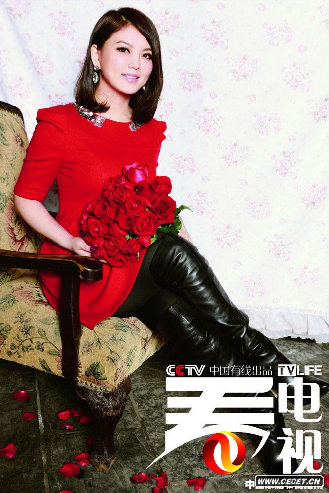 李湘瘦身雜志拍寫(xiě)真