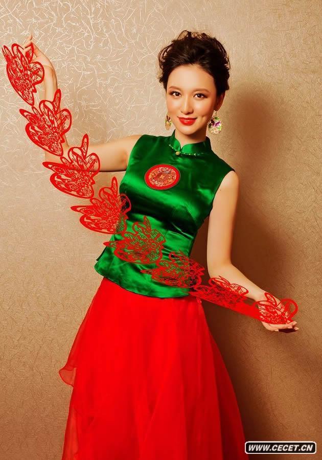 張萌新年時(shí)尚大片出爐