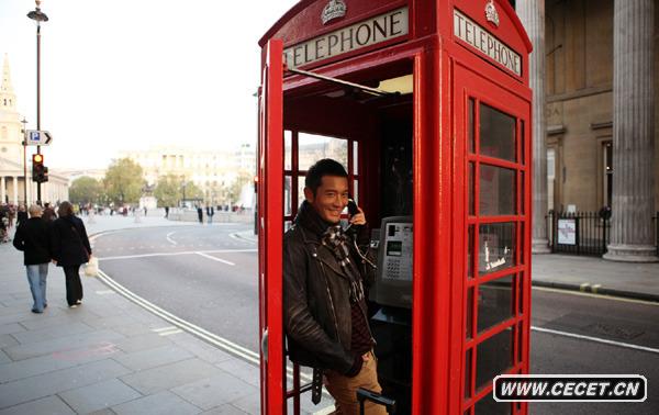 黃曉明倫敦時(shí)尚之旅