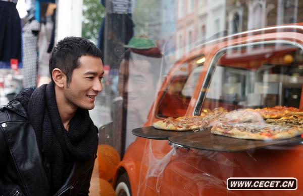 黃曉明倫敦時(shí)尚之旅